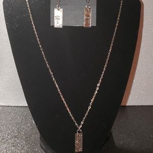 Earrings and Necklace Set